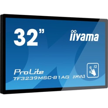 iiyama ProLite TF3239MSC-B1AG écran plat de PC 80 cm (31.5") 1920 x 1080 pixels Full HD LED Écran tactile Multi-utilisateur Noir