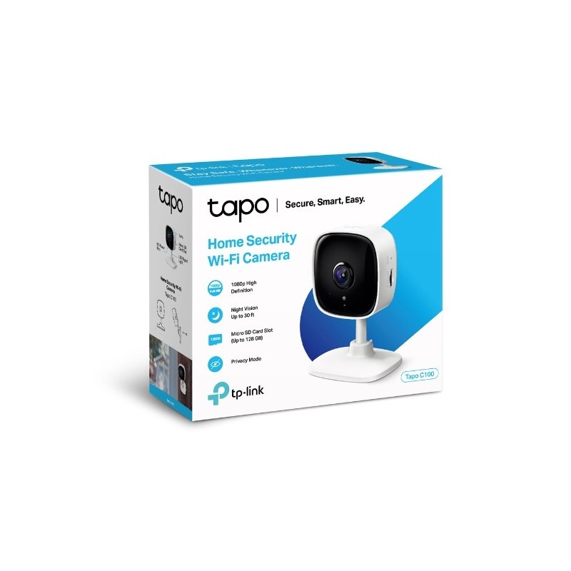 TP-Link Tapo C100 Caméra de sécurité IP Intérieure 1920 x 1080 pixels