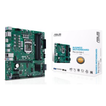 ASUS PRO Q570M-C CSM Intel Q570 LGA 1200 (Socket H5) micro ATX