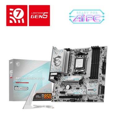 MSI B850M GAMING PLUS WIFI AMD B850 Emplacement AM5 micro ATX