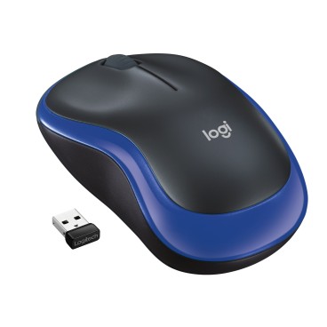 Logitech M185 souris Bureau Ambidextre RF sans fil Optique 1000 DPI