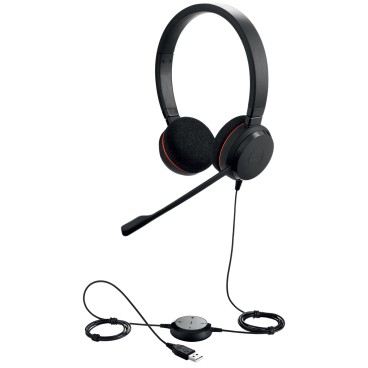 Jabra 4999-829-209 écouteur casque Avec fil Arceau Bureau Centre d'appels USB Type-A Noir