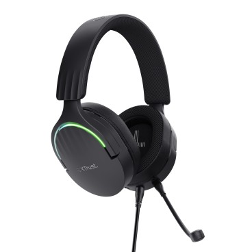 Trust GXT 490 FAYZO Casque Avec fil Arceau Jouer USB Type-A Noir