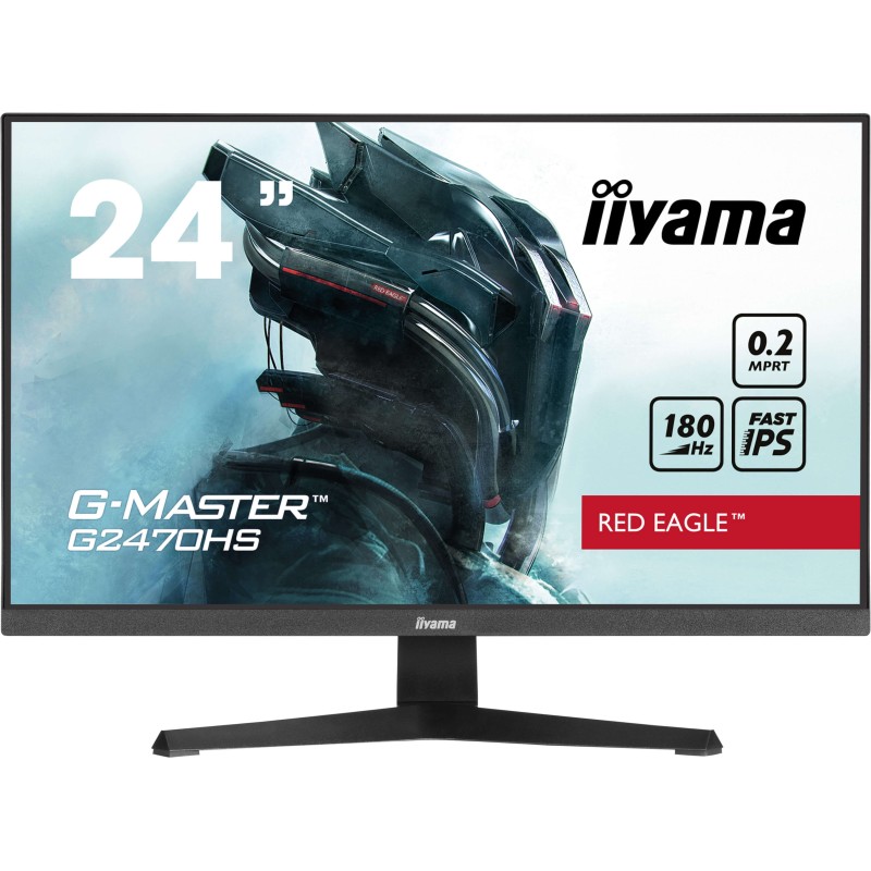 iiyama G-MASTER G2470HS-B1 écran plat de PC 60,5 cm (23.8") 1920 x 1080 pixels Full HD LCD Noir