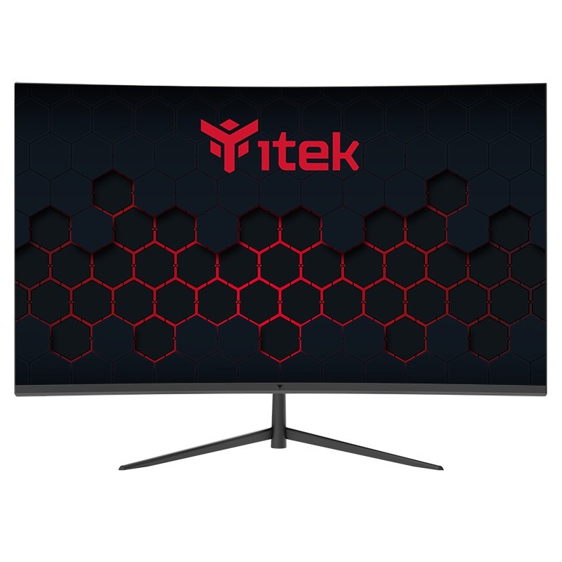 itek GGC écran plat de PC 59,9 cm (23.6") 1920 x 1080 pixels Full HD LED Noir, Gris