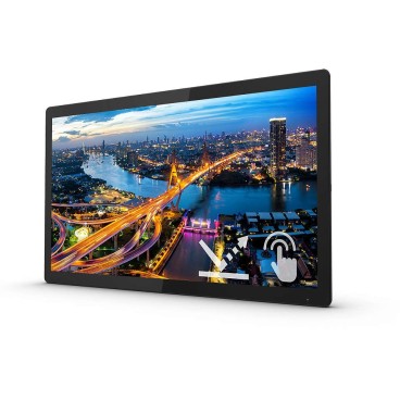 Philips 242B1TFL écran plat de PC 61 cm (24") 1920 x 1080 pixels Full HD Écran tactile Noir