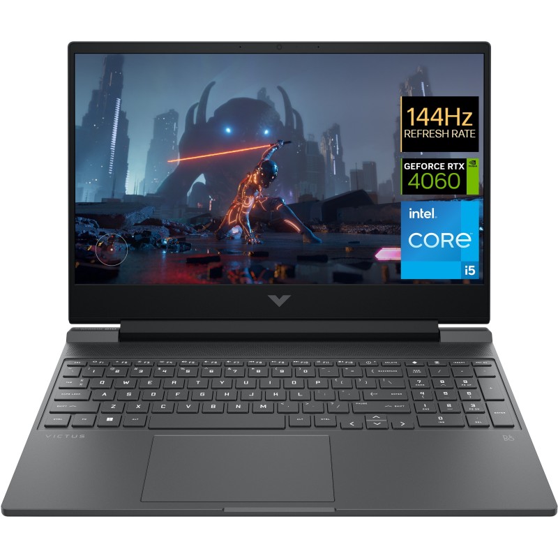 HP Victus Gaming 15-fa1016nf Intel® Core™ i5 i5-12500H Ordinateur portable 39,6 cm (15.6") Full HD 16 Go DDR4-SDRAM 512 Go SSD