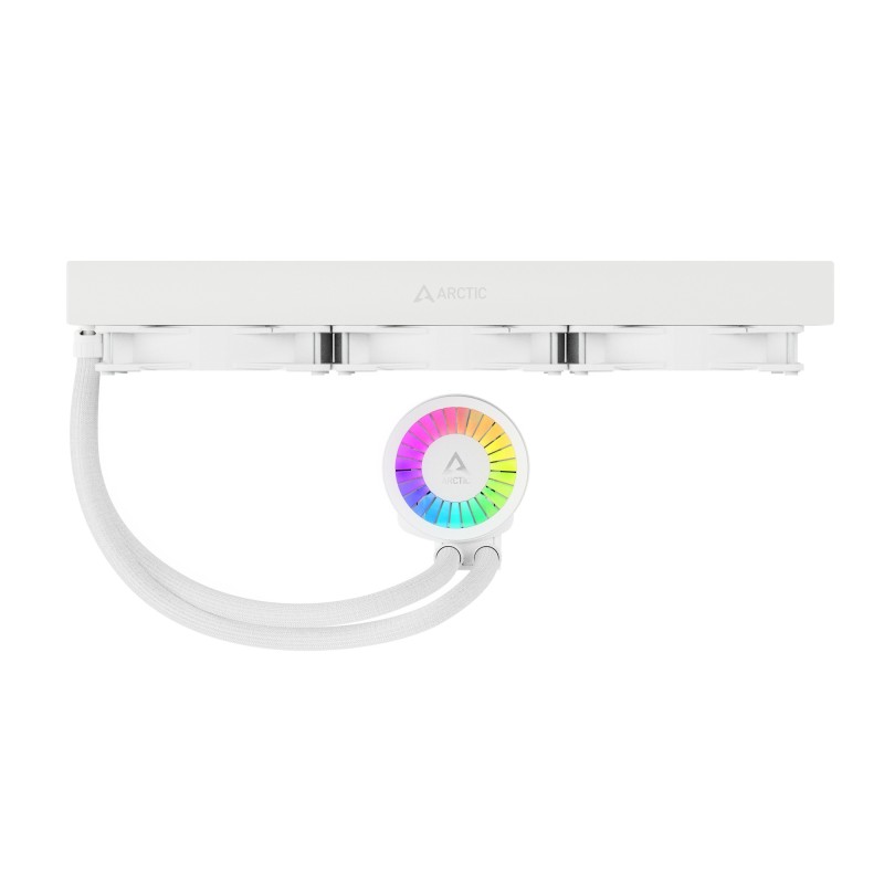 ARCTIC Liquid Freezer III 420 A-RGB Processeur Refroidisseur de liquide tout-en-un 14 cm Blanc 1 pièce(s)