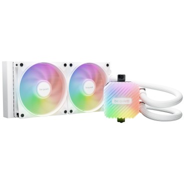 be quiet! LIGHT LOOP 240mm White Processeur Refroidisseur de liquide tout-en-un 24 cm Blanc 1 pièce(s)