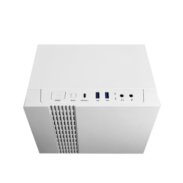 Chieftec UK-02W-OP unité centrale Midi Tower Blanc