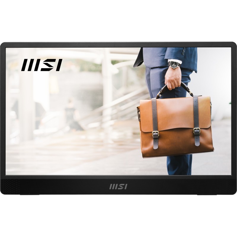 MSI Pro MP161 E2 Moniteur portable Noir 39,6 cm (15.6") LED 1920 x 1080 pixels