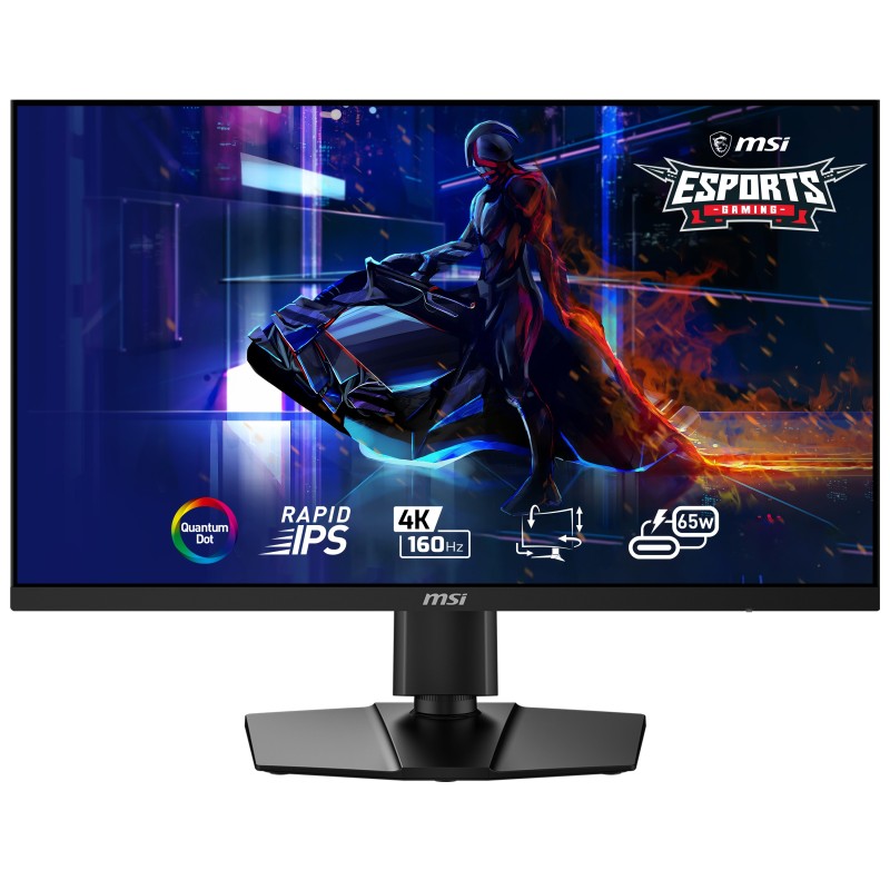 MSI MPG 274URF QD écran plat de PC 68,6 cm (27") 3840 x 2160 pixels 4K Ultra HD QDOLED Noir