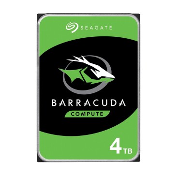 Seagate Barracuda ST4000DM004 disque dur 4 To 5400 tr min 256 Mo 3.5" Série ATA III