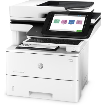 HP LaserJet Enterprise Flow Imprimante multifonction M528z, Impression, copie, scan, fax, Impression USB en façade Numérisation