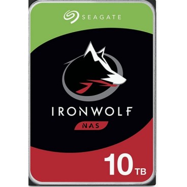 Seagate IronWolf ST10000VN000 disque dur 10 To 7200 tr min 256 Mo 3.5" Série ATA III