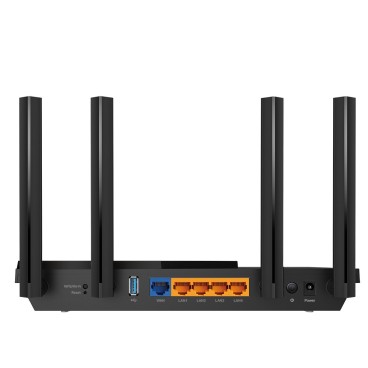 TP-Link Archer AX55 routeur sans fil Gigabit Ethernet Bi-bande (2,4 GHz   5 GHz) Noir