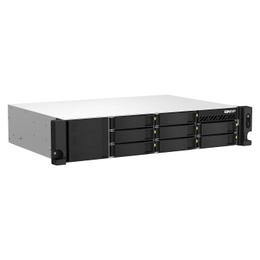 QNAP TS-864EU-8G serveur de stockage NAS Rack (2 U) Intel® Celeron® 8 Go DDR4 QNAP Turbo System Noir