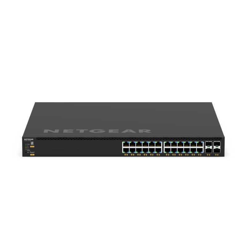 NETGEAR GSM4328-100AJS Géré L3 Gigabit Ethernet (10 100 1000) Connexion Ethernet, supportant l'alimentation via ce port (PoE)