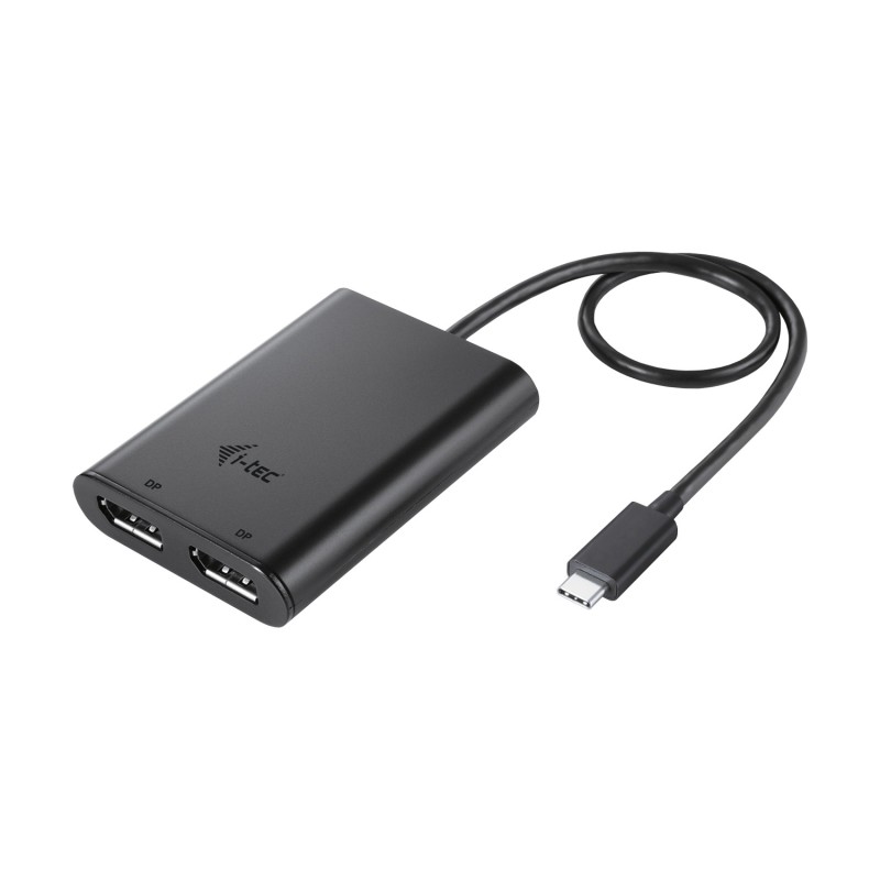 i-tec USB-C Dual 4K 60Hz (single 8K 30Hz) DP Video Adapter