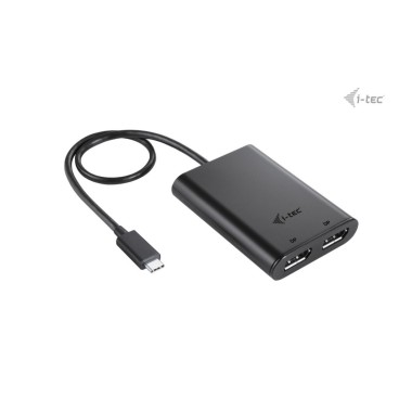 i-tec USB-C Dual 4K 60Hz (single 8K 30Hz) DP Video Adapter