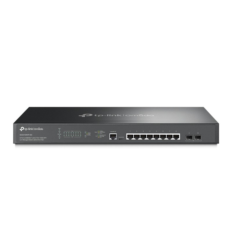 TP-Link Omada SG3210XHP-M2 commutateur réseau Géré L2+ 2.5G Ethernet (100 1000 2500) Connexion Ethernet, supportant