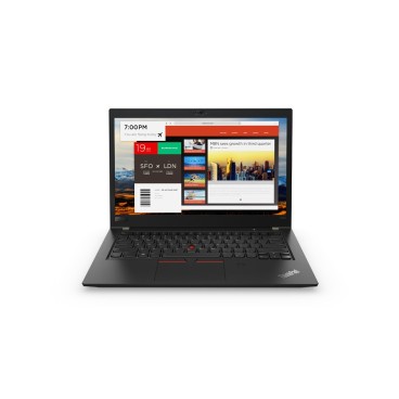 Lenovo ThinkPad T480s Intel® Core™ i7 i7-8650U Ordinateur portable 35,6 cm (14") Écran tactile 24 Go DDR4-SDRAM 512 Go SSD