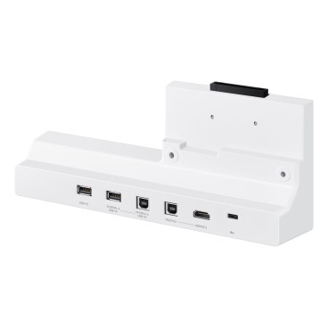 Samsung Flip4 Tray Plateau de connectivité Gris, Blanc