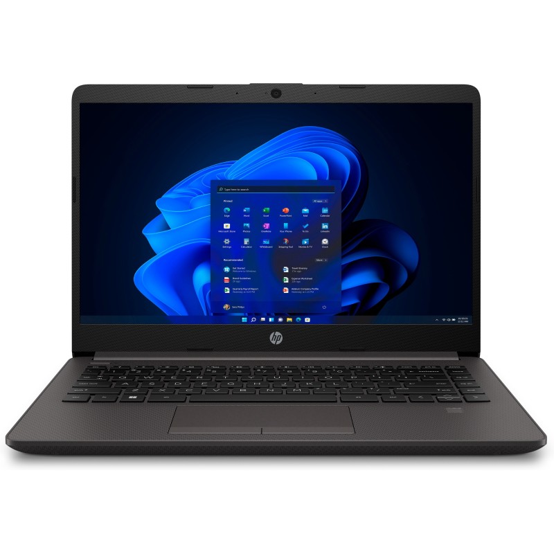 HP 240R G9 Intel® Core™ i3 i3-1315U Ordinateur portable 35,6 cm (14") Full HD 8 Go DDR4-SDRAM 256 Go SSD Wi-Fi 6 (802.11ax)