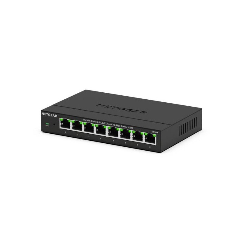 NETGEAR MS308 Non-géré 2.5G Ethernet (100 1000 2500) Noir