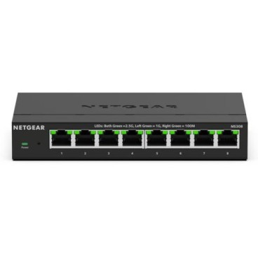 NETGEAR MS308 Non-géré 2.5G Ethernet (100 1000 2500) Noir