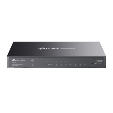 TP-Link Omada TL-SG2008P Géré L2 L2+ Gigabit Ethernet (10 100 1000) Connexion Ethernet, supportant l'alimentation via ce port