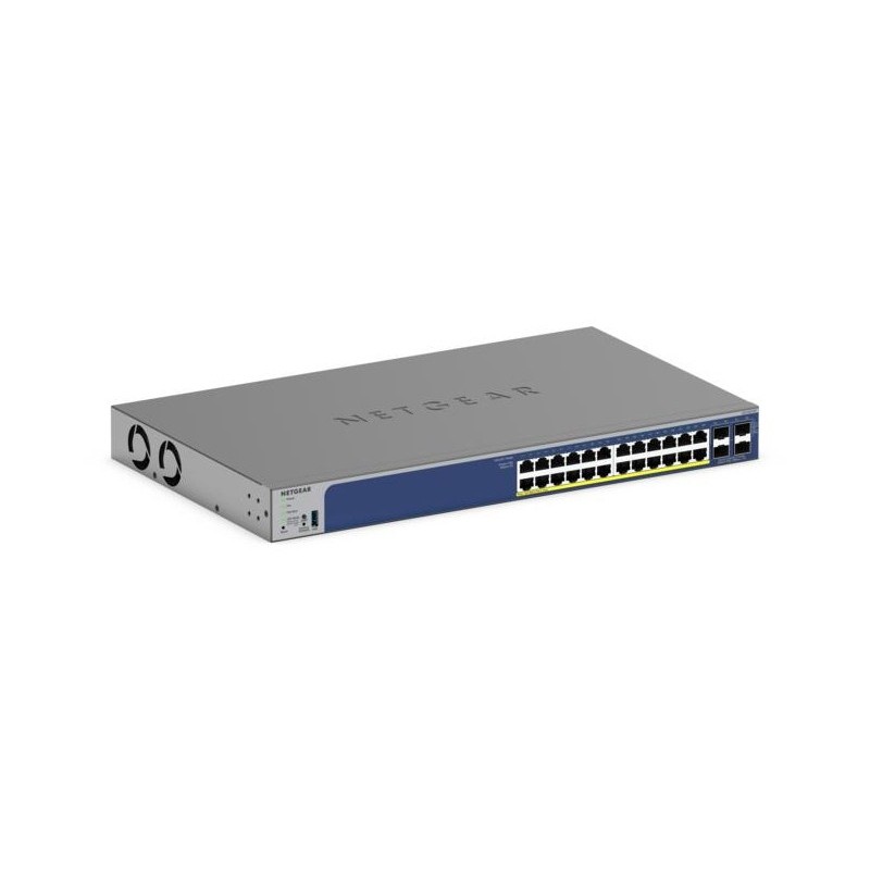 NETGEAR GS728TXP L2 L3 10G Ethernet (100 1000 10000) Connexion Ethernet, supportant l'alimentation via ce port (PoE) Noir