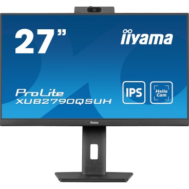 iiyama ProLite XUB2790QSUH-B1 écran plat de PC 68,6 cm (27") 2560 x 1440 pixels 4K Ultra HD LED Noir