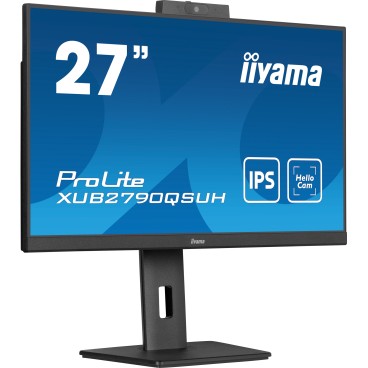 iiyama ProLite XUB2790QSUH-B1 écran plat de PC 68,6 cm (27") 2560 x 1440 pixels 4K Ultra HD LED Noir