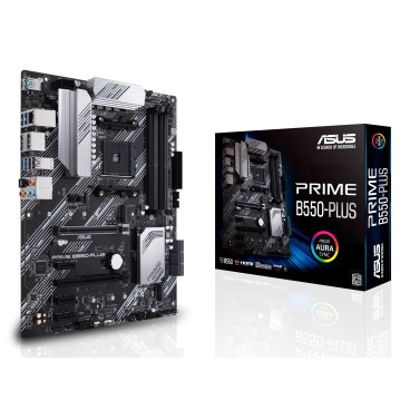 ASUS PRIME B550-PLUS AMD B550 Emplacement AM4 ATX