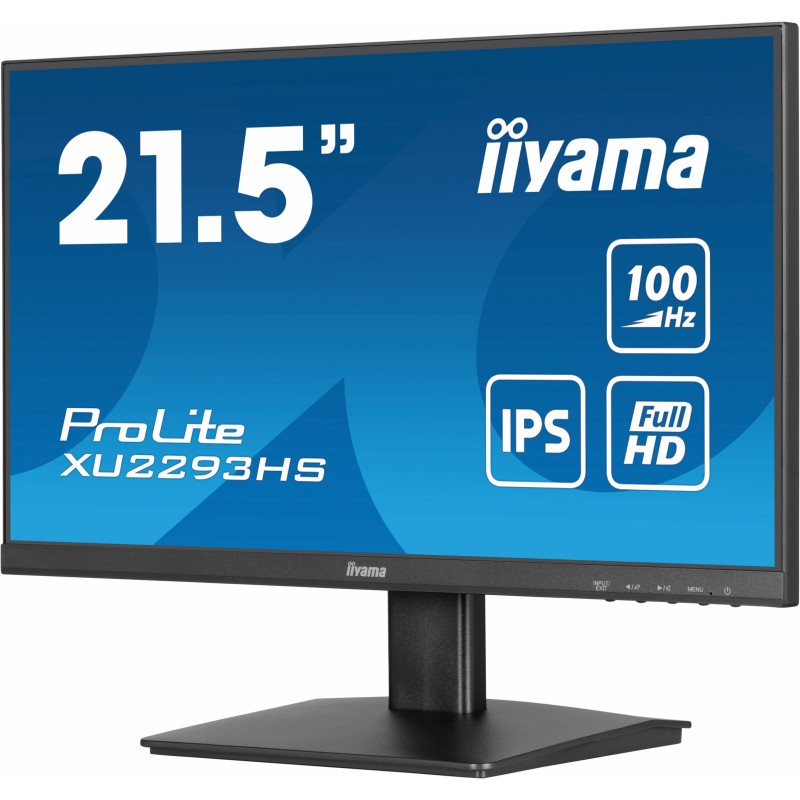 iiyama ProLite XU2293HS-B6 écran plat de PC 54,6 cm (21.5") 1920 x 1080 pixels Full HD LED Noir