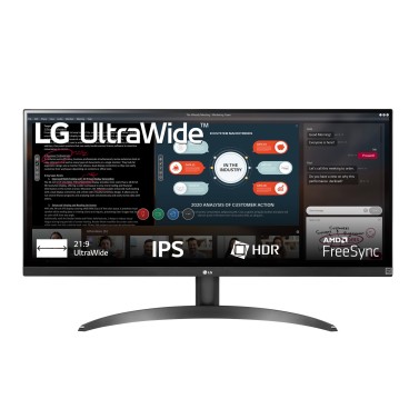 LG 29WP500-B écran plat de PC 73,7 cm (29") 2560 x 1080 pixels Full HD Ultra large LED Noir