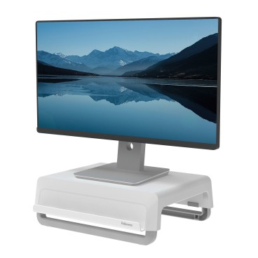 Fellowes 100016561 support d'écran plat pour bureau Gris, Blanc