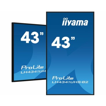 iiyama LH4341UHS-B2 affichage de messages 108 cm (42.5") LCD 500 cd m² 4K Ultra HD Intégré dans le processeur Android 8.0 18 7