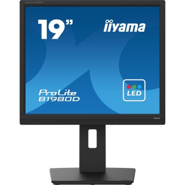 iiyama ProLite B1980D-B5 écran plat de PC 48,3 cm (19") 1280 x 1024 pixels SXGA LCD Noir