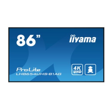 iiyama ProLite To Be Updated écran plat de PC 2,17 m (85.6") 3840 x 2160 pixels 4K Ultra HD LED Noir