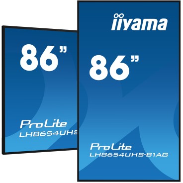 iiyama ProLite To Be Updated écran plat de PC 2,17 m (85.6") 3840 x 2160 pixels 4K Ultra HD LED Noir