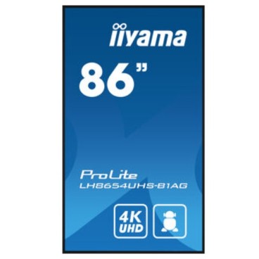 iiyama ProLite To Be Updated écran plat de PC 2,17 m (85.6") 3840 x 2160 pixels 4K Ultra HD LED Noir