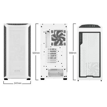 be quiet! Shadow Base 800 DX White Midi Tower Blanc