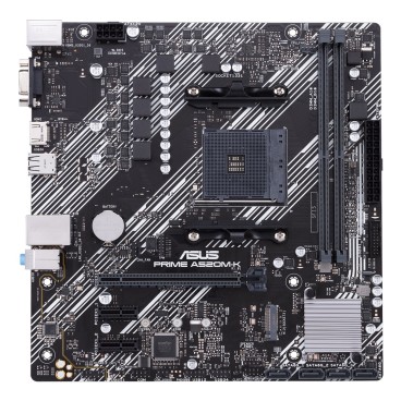 ASUS PRIME A520M-K AMD A520 Emplacement AM4 micro ATX