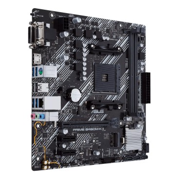 ASUS Prime B450M-K II AMD B450 Emplacement AM4 micro ATX
