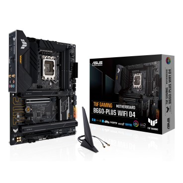 ASUS TUF GAMING B660-PLUS WIFI D4 Intel B660 LGA 1700 ATX