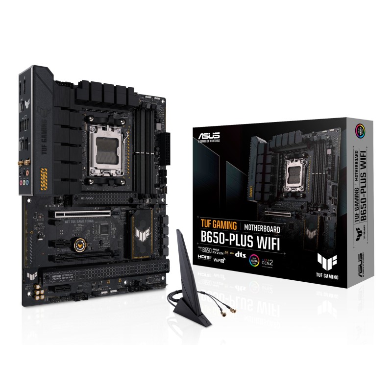 ASUS TUF GAMING B650-PLUS WIFI AMD B650 Emplacement AM5 ATX