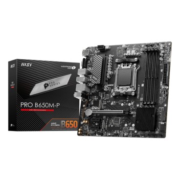 MSI PRO B650M-P carte mère AMD B650 Emplacement AM5 micro ATX