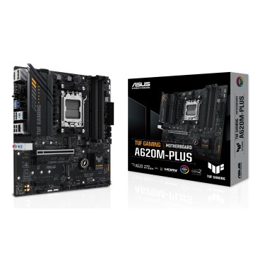 ASUS TUF GAMING A620M-PLUS AMD A620 Emplacement AM5 micro ATX